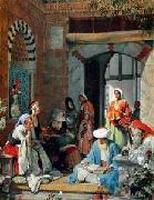 Arab or Arabic people and life. Orientalism oil paintings 30
